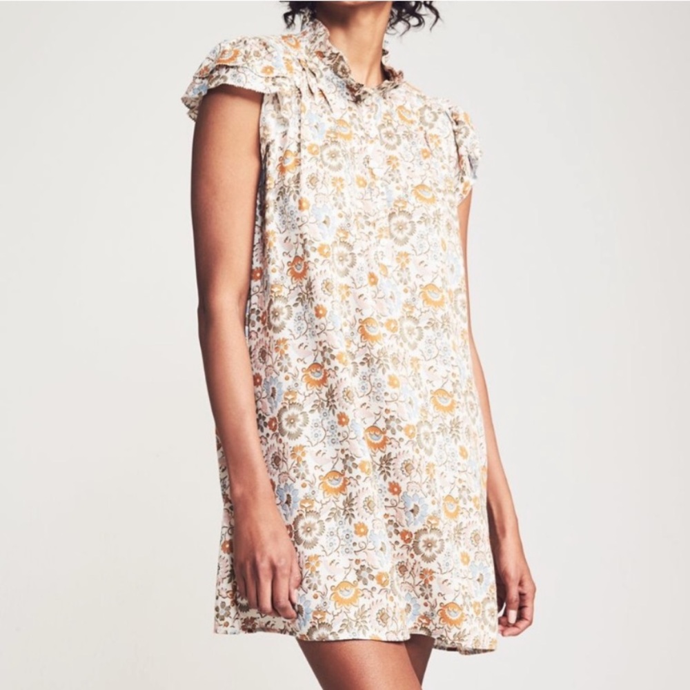 Faherty Brand Keterly Dress in Joe Floral